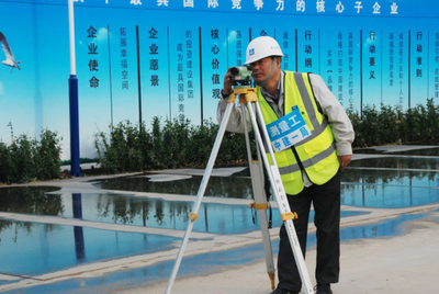 中建一局城市副中心項(xiàng)目 暖人心與拼技能，工程測量一個(gè)都不能少！